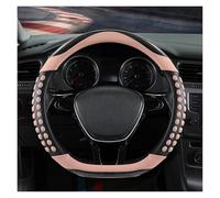 Couvre Volant Housse Volant en Forme D pour VW pour Jetta 6 2017-2019 pour Golf 7 2012-2019 pour Scirocco 2012-2019 pour Tiguan 2019-2020 Antidérapant Couvre Volant(Pink)