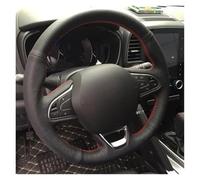 Couvre Volant Housse Volant pour Kadjar pour Koleos pour Megane pour Talisman pour Scenic pour Espace 15-18 Antidérapant Couvre Volant(Noir)