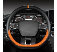 Couvre Volant Housse Volant Type D pour Citroen pour C3 II III 2009 2020 pour C3 pour AIRCROSS 2017 2021 pour Berlingo 3 pour C4 Picasso 2(Orange)