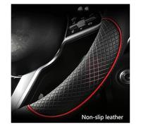 Couvre Volant Housse Volant Voiture 37 38 Cm 15" pour Mazda 6 pour Atenza pour Demio pour Axela 3 8 CX-3 CX-4 CX-5 CX-8 CX-9 BT-50 5 MPV pour Premacy Antidérapant Couvre Volant(Café)