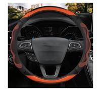 Couvre Volant Housse Volant Voiture 37 38 Cm pour Ford pour EcoSport pour Escape pour Kuga pour Expedition EL pour Max pour Explorer pour Galaxy Antidérapant Couvre Volant(Orage O)