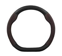 Couvre Volant Housse Volant Voiture en Et Fibre Carbone Antidérapante Accessoires D'intérieur Voiture pour Hyundai pour Ioniq 5 N 6 7 2016 2019 2024 38 Cm(D Leather Brown)