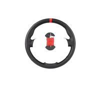 Couvre Volant Housse Volant Voiture En Matière Synthétique Antidérapant Pour S2000 2000-2008 Pour Civic Si 2002-2004 Pour Acura RSX Type-S 2005 Housse Volant Voiture(B-Red thread)