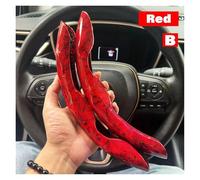 Couvre Volant Housse Volant Voiture pour CRV pour Passeport pour Pilot 7e 8e 9e 10e 11e pour Génération 2003 2023(B 2PCS Red)