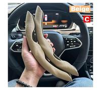 Couvre Volant Housse Volant Voiture pour CRV pour Passeport pour Pilot 7e 8e 9e 10e 11e pour Génération 2003 2023(C 2PCS Beige)