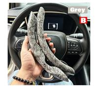 Couvre Volant Housse Volant Voiture pour CRV pour Passeport pour Pilot 7e 8e 9e 10e 11e pour Génération 2003 2023(B 2PCS Grey)