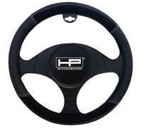 HP Autozubehör Couvre-volant (Ø x H) 39 cm x 4 cm Velours, Cuir synthétique noir 37 - 39 cm