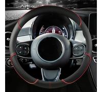 Couvre Volant, pour BMW 1 2 3 4 5 6 7 Series Antidérapant Respirant Protection de Volant Voiture Confort Toutes Saisons Résistant à l'usure,A