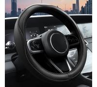 Couvre Volant pour BMW 3 Series E90 E91 05-13 | Housse Cuir Haut de Gamme Convient aux Volants Standard 14,5-15 Pouces Accessoires Style Élégant