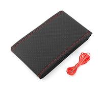 Couvre Volant Pour BMW E46 E39 E90 E60 E36 F30 F10 E34 X5 E53 E30 F20 E92 E87 M3 M4 M5 X6 X3 Couverture De Volant Voiture En Cuir Pour Diamètre Extérieur 37-38 Cm Protège Volant ( Couleur : Red )