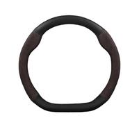 Couvre Volant pour Calandre W204 pour Benz C C204 S204 2007-2014 C180 C200 C250 C300 C350 pour AMG pour GT Housse Volant Voiture Antidérapante 38 Cm Antidérapant Couvre Volant(DB Brown)