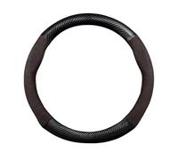 Couvre Volant pour Calandre W204 pour Benz C C204 S204 2007-2014 C180 C200 C250 C300 C350 pour AMG pour GT Housse Volant Voiture Antidérapante 38 Cm Antidérapant Couvre Volant(OA Brown)