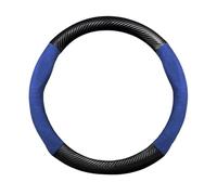 Couvre Volant pour Calandre W204 pour Benz C C204 S204 2007-2014 C180 C200 C250 C300 C350 pour AMG pour GT Housse Volant Voiture Antidérapante 38 Cm Antidérapant Couvre Volant(OA Blue)