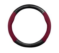 Couvre Volant pour Calandre W204 pour Benz C C204 S204 2007-2014 C180 C200 C250 C300 C350 pour AMG pour GT Housse Volant Voiture Antidérapante 38 Cm Antidérapant Couvre Volant(OA Red)