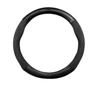 Couvre Volant pour Calandre W204 pour Benz C C204 S204 2007-2014 C180 C200 C250 C300 C350 pour AMG pour GT Housse Volant Voiture Antidérapante 38 Cm Antidérapant Couvre Volant(OA Black)