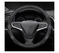 Couvre Volant Pour Chevrolet Aveo Bolt Cavalier Cruze Onix Orlando Pour Silverado Pour Spark Pour Tahoe Pour Suburban Lacetti Tracker Housse Volant Voiture Antidérapant Couvre Volant(The Carbon White)