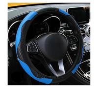 Couvre Volant pour Clio pour Megane 4 3 2 pour Scenic pour Duster pour Fluence pour Laguna pour Kangoo Housse Volant en Cuir De Décoration Automobile Antidérapant Couvre Volant(CW)