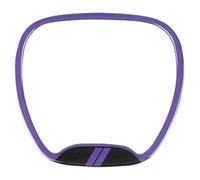 Couvre Volant pour Dodge pour Charger pour Challenger 2015 Up pour Dodge pour Durango 2014 Up Décoration Intérieure Centre Housse Volant Voiture(Mauve)