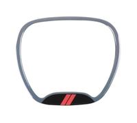 Couvre-Volant pour Dodge pour Charger pour Challenger À Partir 2015 pour Dodge pour Durango À Partir 2014 Cache Décoratif Central Volant Intérieur Voiture(Gray B Style)