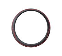 Couvre-Volant pour Lancia Delta (Type 844 2008-2014), Housse de Volant Voiture 38cm, Simili Cuir PU Perforé, Grip Antidérapant et Respirant, Protection Volant Robuste, Accessoire Intérieur