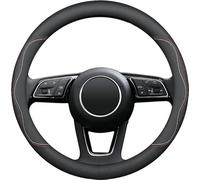 Couvre-Volant pour Mercedes Benz AMG A35 A45 A45S C43 C63 en Cuir Respirant, Anti-Dérapant et Confortable | Housse de Protection Sportive pour Volant de Voiture
