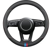 Couvre-Volant pour Mercedes Benz AMG A35 A45 A45S C43 C63 en Cuir Respirant, Anti-Dérapant et Confortable | Housse de Protection Sportive pour Volant de Voiture