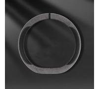 Couvre-Volant pour Mitsubishi Lancer 1973-2008 CS CP, Daim et Cuir Synthétique, Adapté aux Formes O/D, Perforé au Laser Respirant, Anneau Interne Antidérapant, Accessoires Voiture