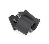 Couvre Volant Pour Mitsubishi Pour L200 Pour Pajero 1997 1998 1999 2000 2001 2002 2003-2006 Protection Couverture Volant Voiture Tressée Garniture Cuir Perforé Housse Protection Volant Voiture(Le noir