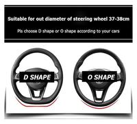 Couvre Volant pour Nissan pour X-Trail pour Qashqai pour March pour Serena pour Micra pour Kicks pour Tiida pour Teana Housse Volant Voiture Antidérapant Couvre Volant(Orage D)