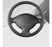 Couvre Volant pour Suzuki pour Jimny 2007 2008 2009 2010 2011 2012 Housse Volant Voiture Antidérapant Cuir Perforé Accessoires Voiture Cousus À La Main Couverture Volant Voiture(Light Green Thread)