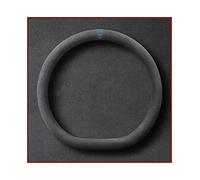 Couvre Volant pour Tesla pour Alcantara modèle 3 modèle X modèle S modèle Y Couverture de Volant de Voiture Couverture de Volant en Cuir Protecteur Volant (Couleur : Blue D-Shape)