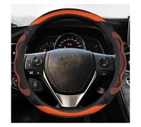 Couvre Volant pour Toyota pour CHR pour Vios pour Prius pour Alphard pour Rav4 Housse Volant Voiture 38 cm Cuir Antidérapant Couvre Volant(Orage)