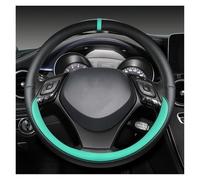 Couvre Volant pour Toyota pour Corolla pour CH-R pour Camry pour Rav4 Housse Volant De Voiture Antidérapante 38 Cm 15" Accessoires Automobiles en Cuir Voiture Caches Volant(Vert)