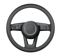 Couvre-Volant, pour VW Golf 7 Variant 04/2013-2021 | housse direction,cuir,perforé respirant,antidérapant,ultra fin,couture double,anneau inodore,prise confortable