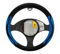 Couvre Volant Silverstone En Skeentex Avec Inserts En Carbone Brillant Bleu