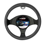 Couvercle Du Volant Voiture Universel Inox Noir Diamètre 37-39cm Simoni Racing