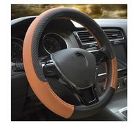 Couvre Volant Voiture 37~38 Cm Couverture Volant Voiture Anti-dérapant Volant Voiture Style Accessoires Voiture Couvre Volant Universelle(Brown)