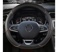 Couvre Volant Voiture Couverture De Volant De Voiture en Cuir pour Renault pour Scénic pour Clio pour Laguna 2 3 4 5 pour Kangoo pour Fluence pour Megane Caches de Volant (Couleur : 3)