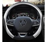 Couvre Volant Voiture Couverture De Volant De Voiture en Cuir pour Renault pour Scénic pour Clio pour Laguna 2 3 4 5 pour Kangoo pour Fluence pour Megane Caches de Volant (Couleur : 14)