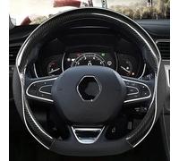 Couvre Volant Voiture Couverture De Volant De Voiture en Cuir pour Renault pour Scénic pour Clio pour Laguna 2 3 4 5 pour Kangoo pour Fluence pour Megane Caches de Volant (Couleur : 17)