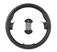 Couvre Volant Voiture Couvre-guidons Tressés pour Voiture | Pour Captiva 2007-2014 Pour Silverado Pour GMC Pour Sierra 2007 Enveloppe De Direction En Cuir Automatique(Grey)