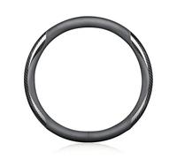 Couvre Volant Voiture Hiver Autocollant antidérapant résistant à l'usure pour Volant Sport Absorbant la Transpiration pour Ford pour Focus pour Mondeo MK1 MK2 MK4 MK3 pour Fiesta S(Black)