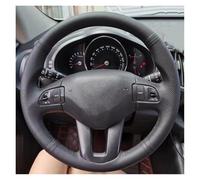 Couvre Volant Voiture Housse De Volant en Cuir Microfibre Accessoires Voiture pour Kia pour Ceed pour Cee'd 2009-2012 pour Sportage 3 2010 2017(Perforad)