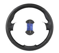 Couvre Volant Voiture Housse Volant Cuir pour Logan 1 pour Sandero 1 pour Clio 2 pour Lada pour Largus1 pour Nissan pour Almera3 Couvre Volant(Bleu)