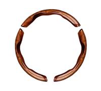 Couvre Volant Voiture Housse Volant En Grain Bois Pêche Housse Poignée Voiture Ultra-mince En Fibre Carbone Étui Protection Universel Pour Volant Automatique En Bois Couvre Volant(Surface 3 Pack)