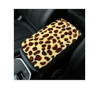 Couvre volant voiture Housse Volant Extensible En Peluche - Sans Anneau Intérieur Antidérapante Pour L'hiver Universelle Trois Pièces Pour L'intérieur Voiture Housse Volant(Armrest box mat)