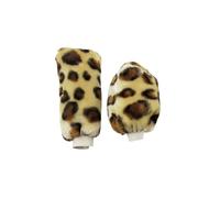 Couvre volant voiture Housse Volant Extensible En Peluche - Sans Anneau Intérieur Antidérapante Pour L'hiver Universelle Trois Pièces Pour L'intérieur Voiture Housse Volant(2-piece set)