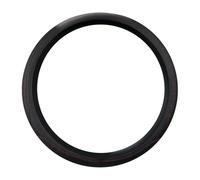 Couvre Volant Voiture Housse Volant sans Bague Intérieure Manchon Direction Poignée Cuir Universelle avec Élastique(Red 1)