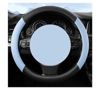 Couvre Volant Voiture Housse Volant Voiture 38 CM Étui Volant 15 Pouces Accessoires D'intérieur Automobile Couvre Volant Universelle(BLUE O SHAPE)