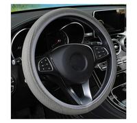 Couvre Volant Voiture Housse Volant Voiture Antidérapante Couvre-volant Voiture Accessoires Style Automobile 37-39 Cm Couvre Volant Universelle(Grey)